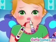Игра Малышка Джульетта болеет гриппом